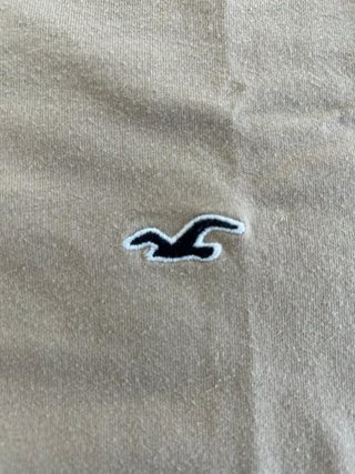 Camiseta Hollister Beige Talla L