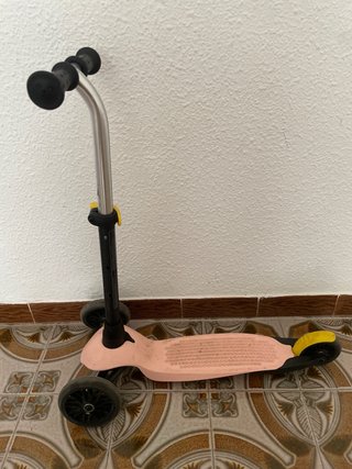 Patinete infantil 3 ruedas rosa