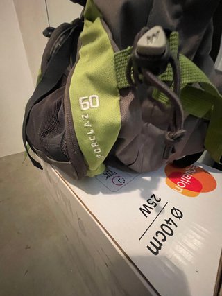 Mochila Montaña Quechua Forclaz 60L Gris/Verde
