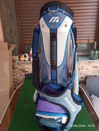 Bolsa de Golf Mizuno Azul con trípode