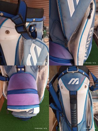 Bolsa de Golf Mizuno Azul con trípode