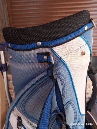Bolsa de Golf Mizuno Azul con trípode