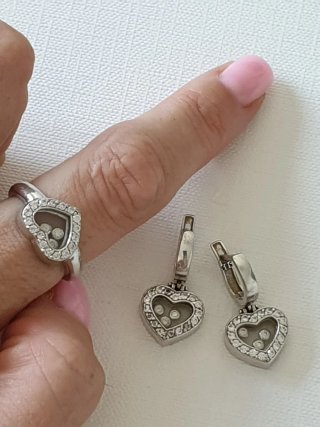 oro blanco 585 circonitas 11,04g