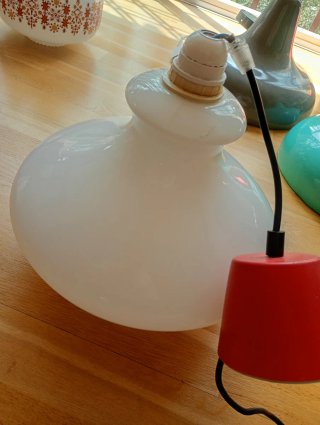 Lámparas de techo colgantes.
