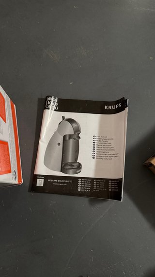Cafetera Nescafé Dolce Gusto Piccolo Roja Krups