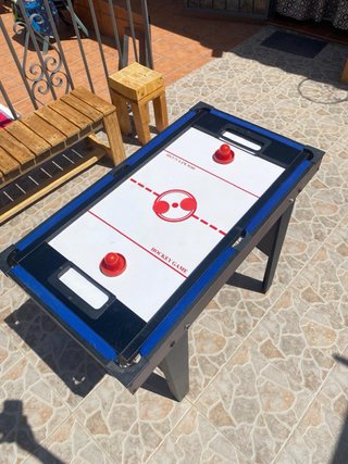 Mesa Multijuegos 3 en 1 Billar, Hockey, Ping Pong