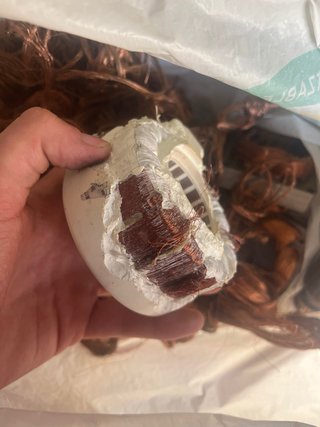 Cobre para reciclaje