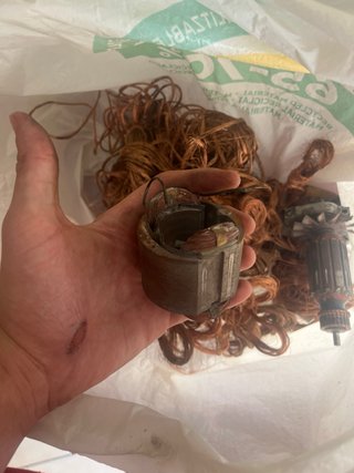Cobre para reciclaje