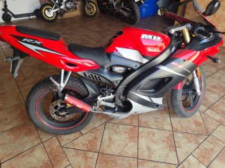 Motor Hispania RX 49cc Roja y Negra