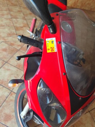 Motor Hispania RX 49cc Roja y Negra