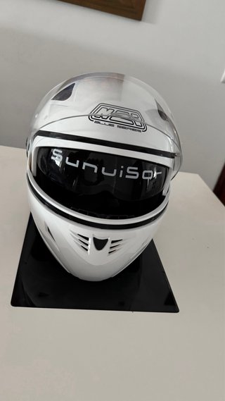 Nuevo casco Moto NZI Blue Series+visera talla XXL