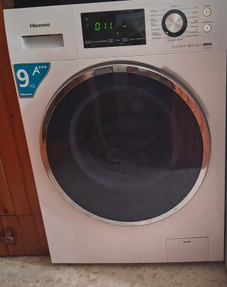 Lavadora Hisense 9kg A+++