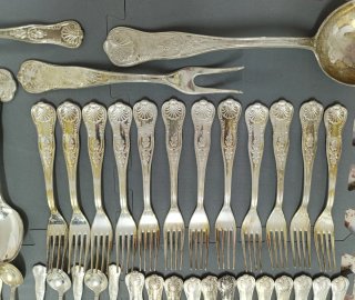 Set posate bagno Argento ARG 800