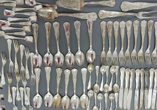 Set posate bagno Argento ARG 800