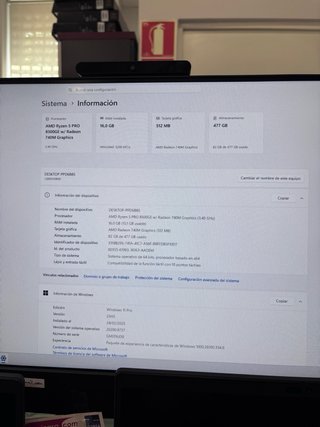 Pack Lenovo Táctil 24 + Teclado Lector Tarjetas