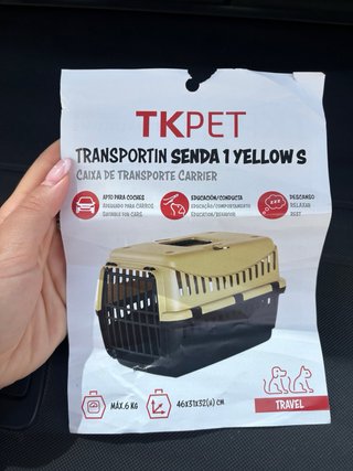 Transportín perro/gato nuevo