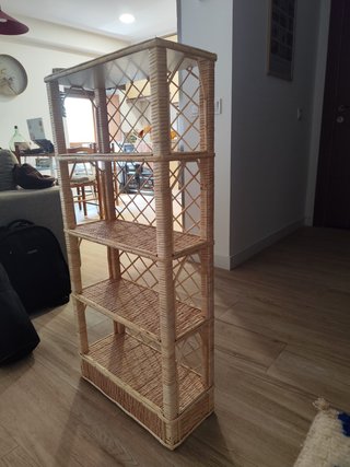 Estantería Mimbre Trenzado Hannun