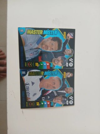 Master Mister Cartas Fútbol