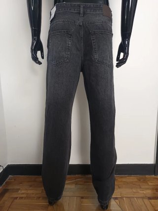 Pantalón vaquero negro Pull&Bear