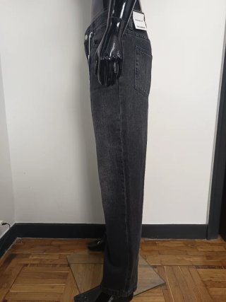 Pantalón vaquero negro Pull&Bear