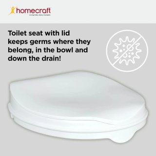 Elevador WC Homecraft con tapa