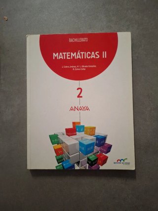 Matemáticas II 2 Bachillerato