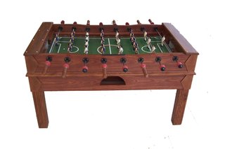 Futbolín de madera