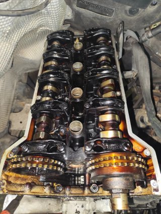 MERCEDES SLK230 CULATA Y ÁRBOLES DE LEVAS COMPLETO
