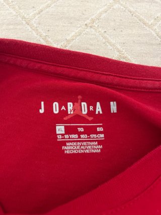 Camisetas Jordan (Azul y Rojo)