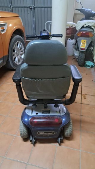 Moto minusvalía scooter azul/gris