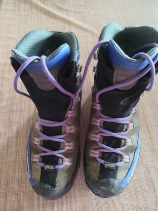 Scarponi Trekking N.39 Nero/Viola