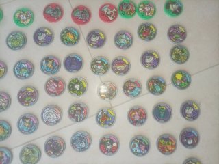 Medaglie Yo-kai Watch Vintage Collezionismo