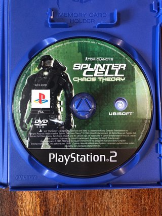 tom clancy's Splinter Cell Chaos Theory ps2