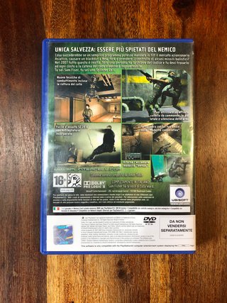 tom clancy's Splinter Cell Chaos Theory ps2