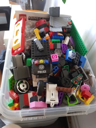 2.5 Kg Piezas Construcción Bloques