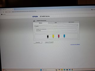 Impresora Epson ET-4800 Negra
