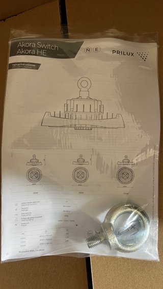 Foco / Campana LED 150W Negra