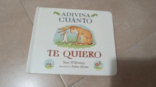 Libro infantil: Adivina cuánto te quiero.