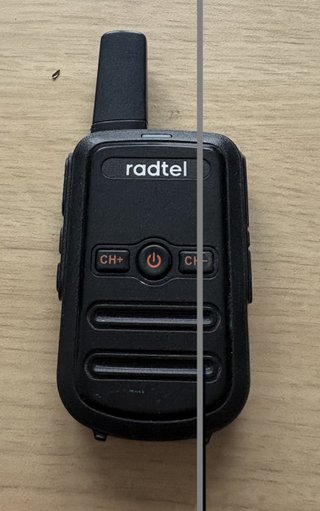 Walkie Talkie  Radtel / wlan Negro
