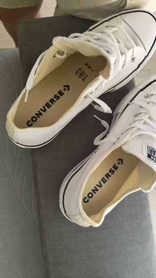 Converse Chuck Taylor Lift Ox Blancas