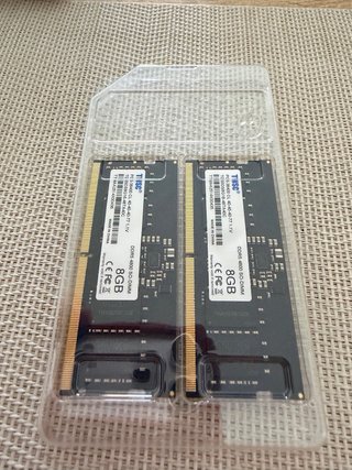 2x 8GB DDR5 4800MHz SO-DIMM TINSC