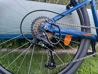 Bicicleta Rockrider ST 500 Azul