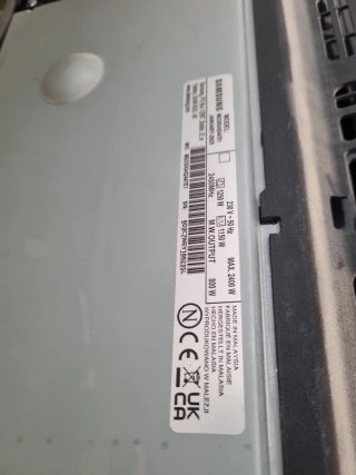 Microondas Samsung Negro