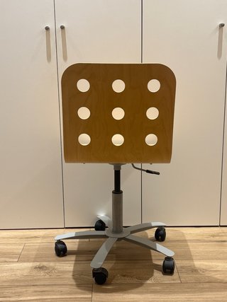 Silla de oficina Ikea de madera