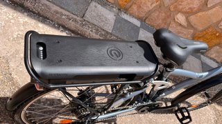 Bicicleta Eléctrica Btwin Gris