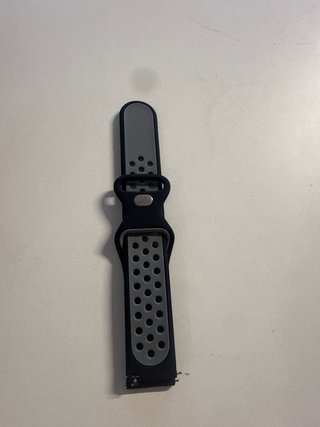 Cinturino Orologio Nero e Grigio