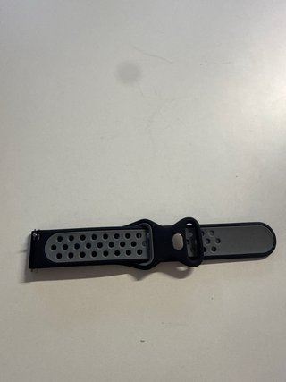 Cinturino Orologio Nero e Grigio