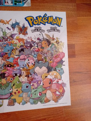 Revista Nintendo Acción 153 + Póster Pokémon