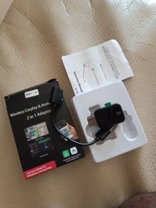 Adaptador Inalámbrico CarPlay y Android Auto 2 en