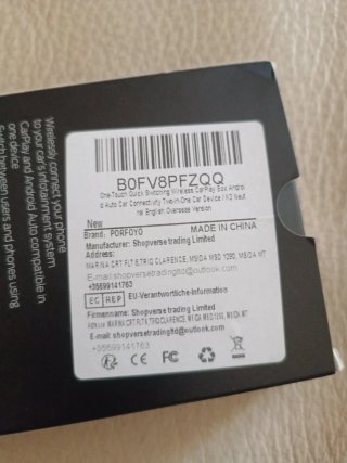 Adaptador Inalámbrico CarPlay y Android Auto 2 en